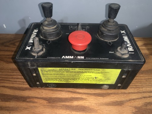 Rammax Remote Control Transmitter Vibratory Trench Roller Wireless Remote Bomag