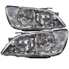 01-05 Fits Lexus Is300 Hid Headlights Headlamps Pair Set Chrome 01-05 Fits Lexus Is300 Hid Headlights Headlamps Pair Set Chrome