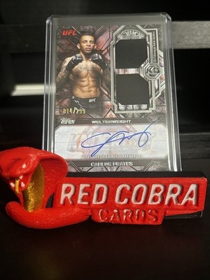 Topps 2026 Knockout UFC Carlos Prates Tier 1 Dual Relic  /299