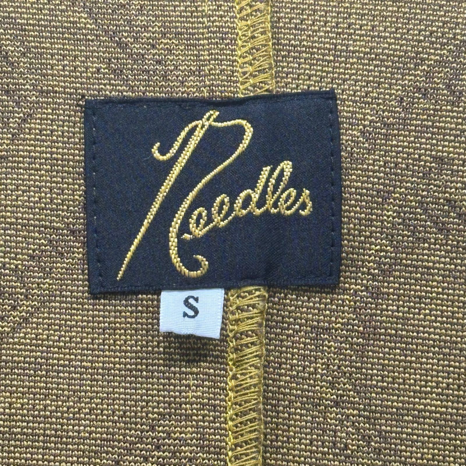 NEEDLES Tailored Jacket Polyester Geometric Jacqu… - image 9