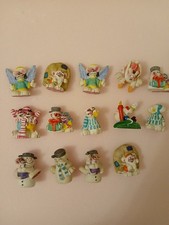 Diddl Maus Figuren Konvol 14 St&uuml;ck Miniatur Setzkasten Sammlung Vintage  TOP