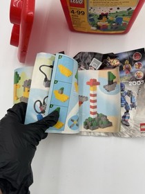 4103 Lego Creator Basic Set Fun With Bricks 200 Pieces Red Bucket 95 Creations