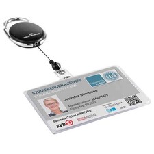 [890701] DURABLE Porte-badge avec enrouleur STYLE pour 1 badge