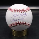 Joe Morgan Signed Rawlings OML Baseball Autograph 75/76 MVP MLB Holo D14283