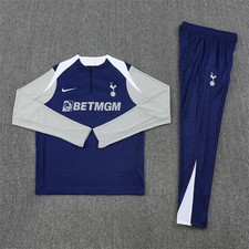 Image of Tottenham Hotspur Blue & Grey Training Tracksuit Men`s "L"