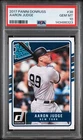 2017 Panini Donruss Aaron Judge #38 Rookie Card PSA 10 GEM MINT