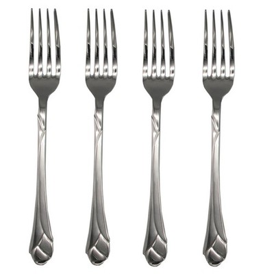 Mikasa Sweet Pea 18/8 Stainless Steel Salad Fork (Set of Four)