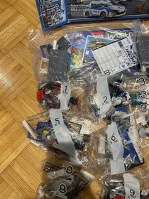 Lego city police station 60141-  Open Damaged Box Sealed Bags.