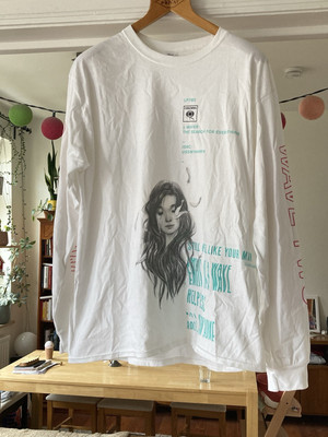 John Mayer Wave Two Longsleeve T-Shirt White Original 100% Authentic