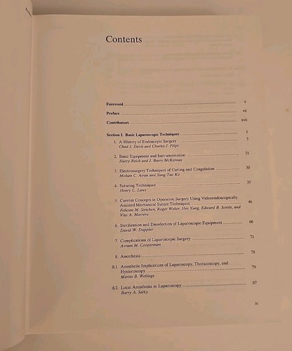 Principles of Laparoscopic Surgery: Basic & Advanced Techniques (1995, Springer) - Picture 4 of 14