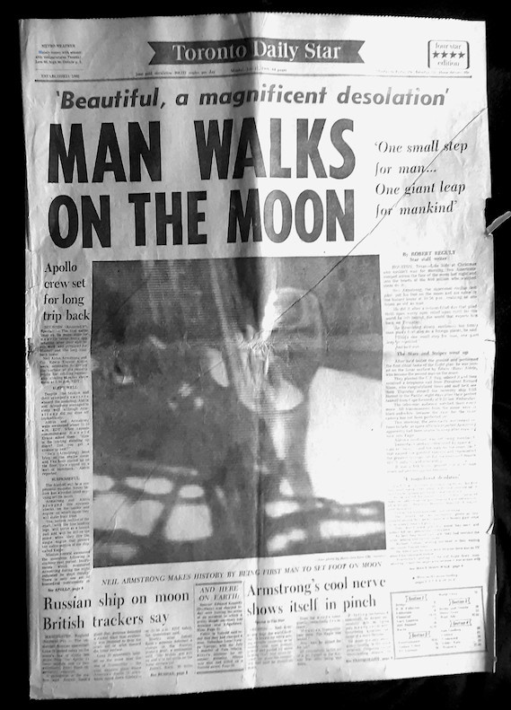 Toronto Star, Monday, July 21, 1969