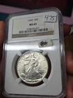 1945 P Walking Liberty Half NGC MS 65