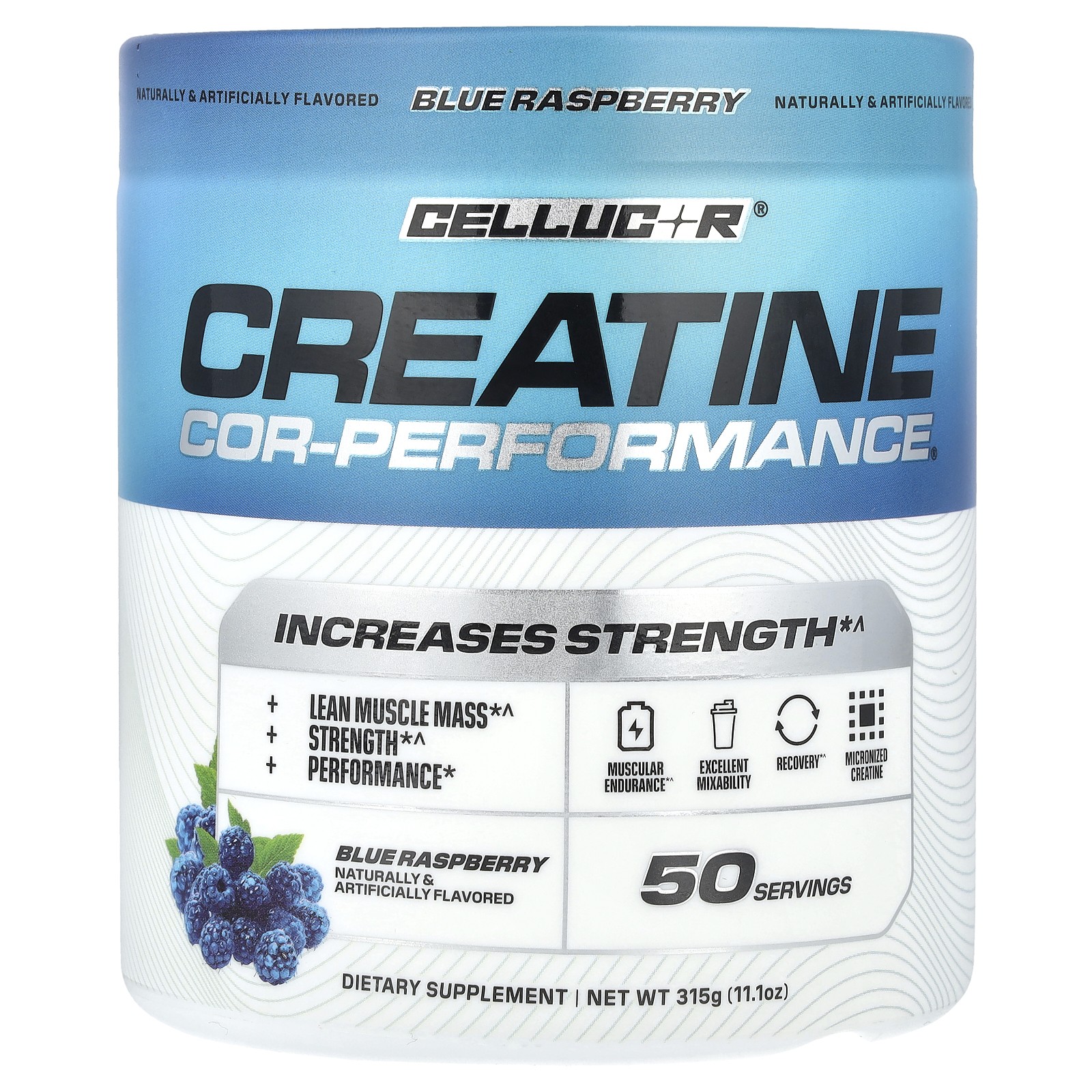 COR-Performance Creatine Blue Raspberry 111 oz 315 g 5390₽