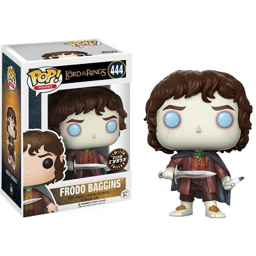 Funko POP! Movies Lord of the Rings Frodo Baggins Chase #444 Vinyl Figure