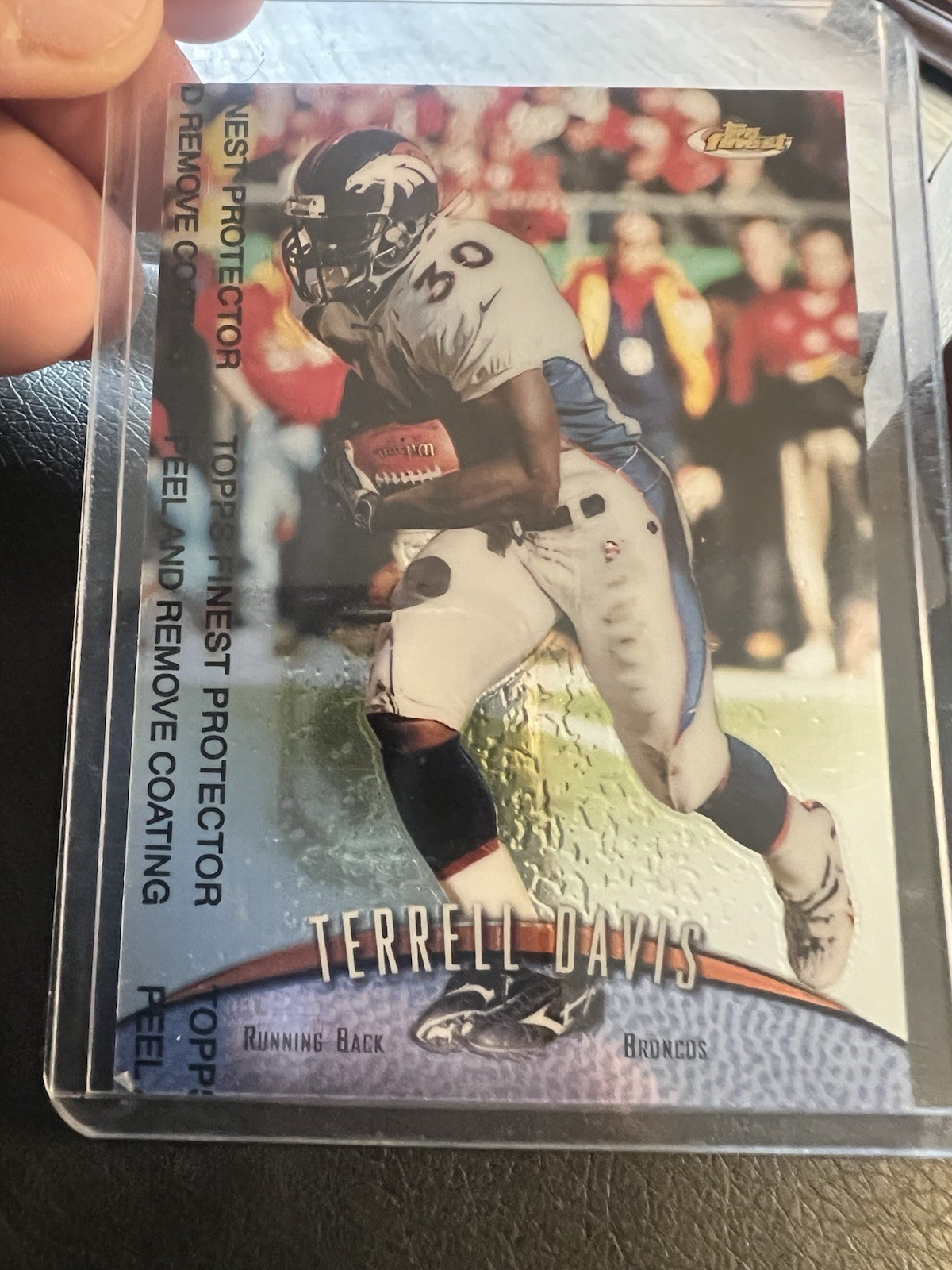 1998 Topps Finest Terrell Davis #200 Refractor   🔥🔥HOF🔥🔥🔥🔥
