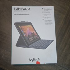 Logitech 920-009017 Cover Case with Bluetooth Keyboard for iPad