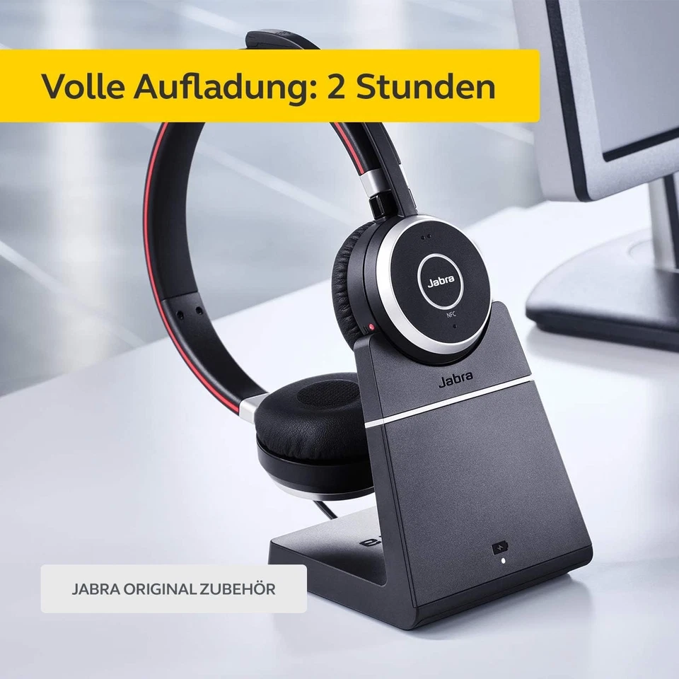 Jabra Evolve 65 & 65 SE Ladestation Dekstand Desk Stand E65 14207-39 - Bild 2 von 2