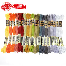 20 Skeins 174 Yards Embroidery Floss Thread, Variegated Floss 6 Strands Gradient