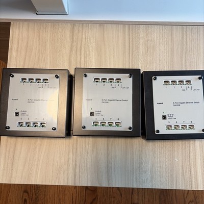 Legrand ON-Q DA1008 8 Port Gigabit Network Ethernet Switch USED