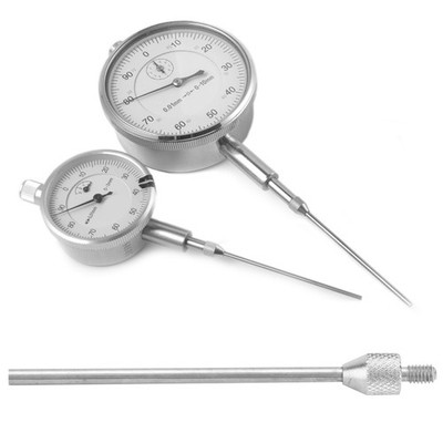 D2.0*40 Universal Flat Tungsten Steel Dial Gauge Indicator Needle Point Cont HOT