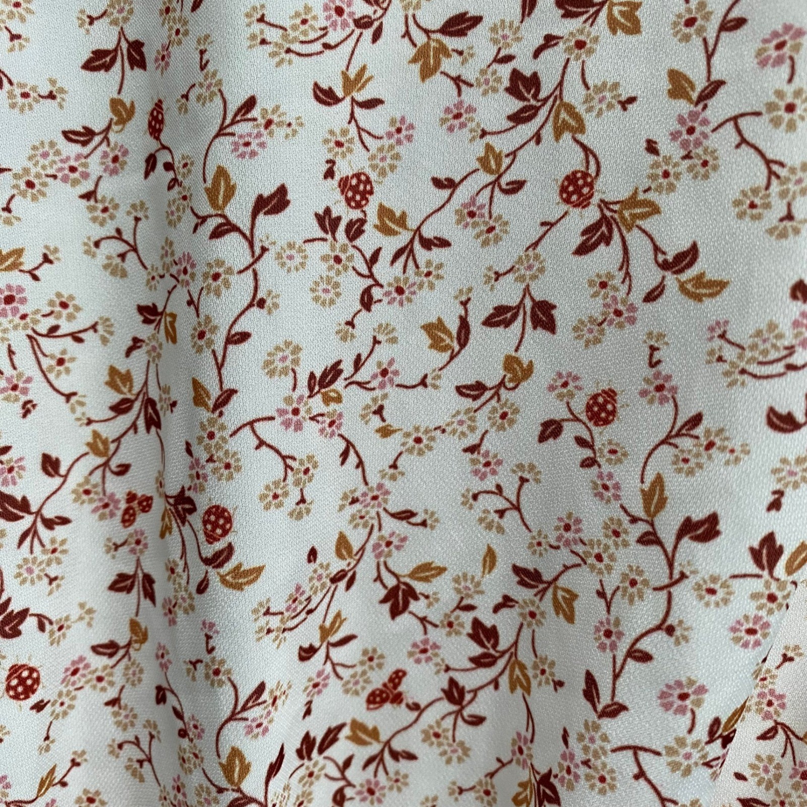 Outerknown Juniper Mini Dress Floral V Neck Lightweight New Large