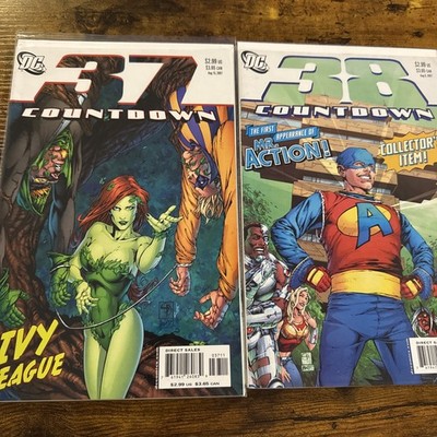 DC Comics Countdown #37 & #38 Poison Ivy, Teen Titans