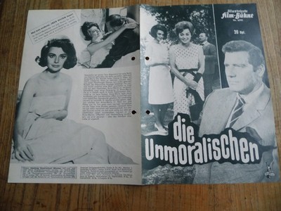 IFB 6991 | DIE UNMORALISCHEN | Lilli Palmer, Sylva Koscina, Paul Hubschmid | RAR