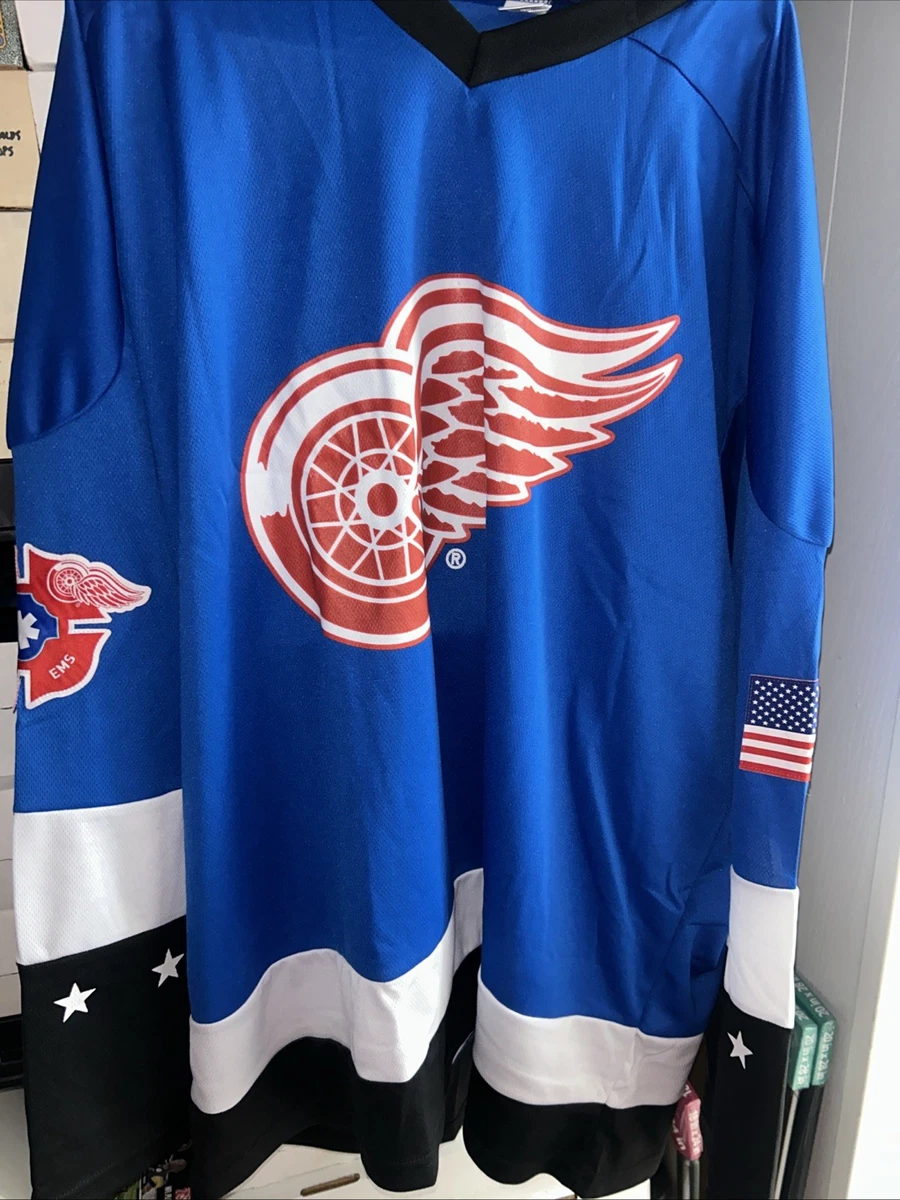 Blue Jersey Detroit Red Wings NHL Fan Apparel & Souvenirs for sale