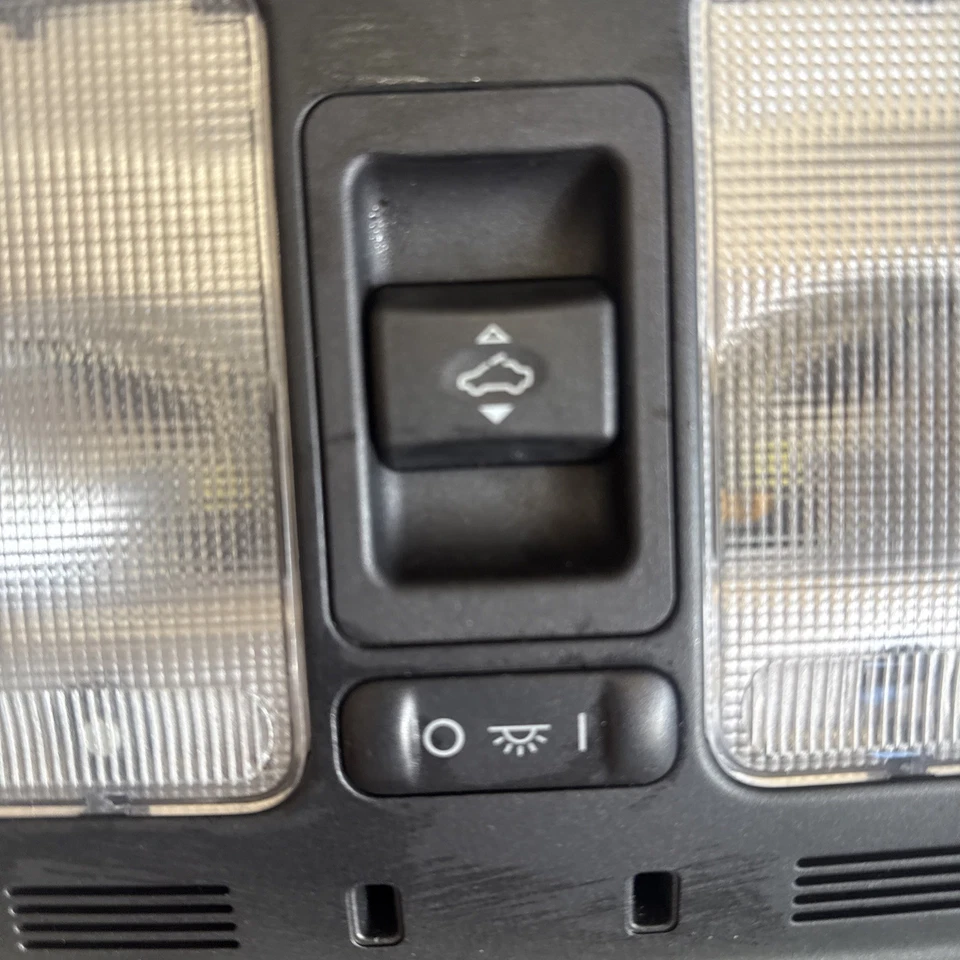 2004 2005 2006 2007 2008 ACURA TL OVERHEAD CONSOLE DOME MAP LIGHT W/ SWITCHES Foto 2 de 4
