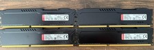 Kingston HyperX Fury 16GB Kit 4x4GB DDR3-1600 PC3-12800 Desktop HX316C10FBK2/8