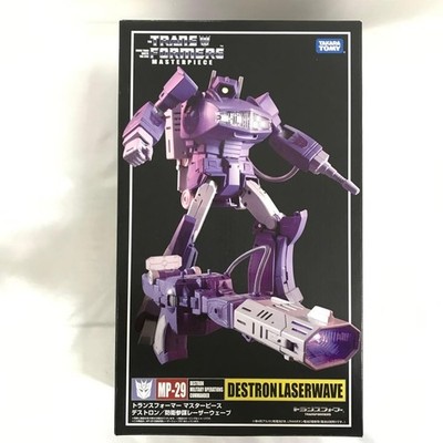 Takara Tomy Transformers Masterpiece MP-29 Laserwave Shockwave Figure Used