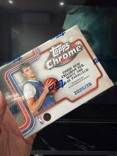 2025-26 TOPPS CHROME VALUE BLASTER BOX (28 Cards) NBA Basketball Brand New QTY