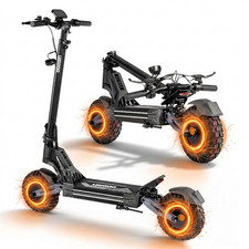 4000W Electric Scooter for Adults 42Miles 45MPH 11''Off-Road Fast E-Scooter
