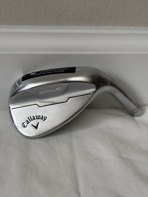 New Callaway Opus Chrome 58* 10 S-Grind Lob Wedge Head Only RH In Plastic