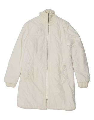 Roxy Damen wattierter Mantel UK 14 Medium weiß Polyester BV43