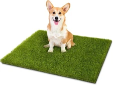 Fake Grass, 30 x 17 Inches Artificial Grass for Dogs, Realistic Turf 30 x 17 