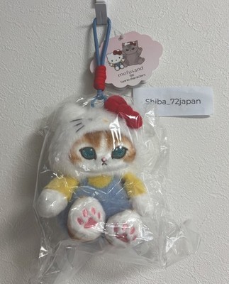 mofusand Potefuwa Mascot Hello Kitty mofusand × Sanrio Characters Japan NEW