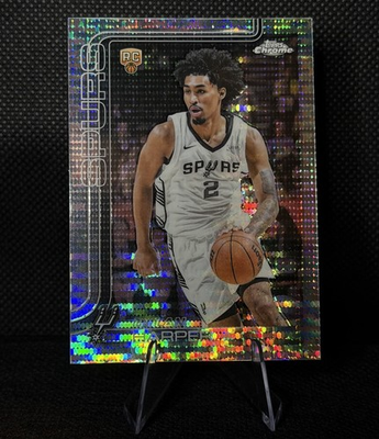 #ad #ad 2025 26 Topps Chrome Dylan Harper #252 Pulsar Refractor RC $65.00