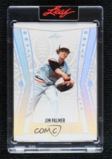 2025 Leaf Spectacular Silver Holo 4/10 Jim Palmer #44 HOF lz7