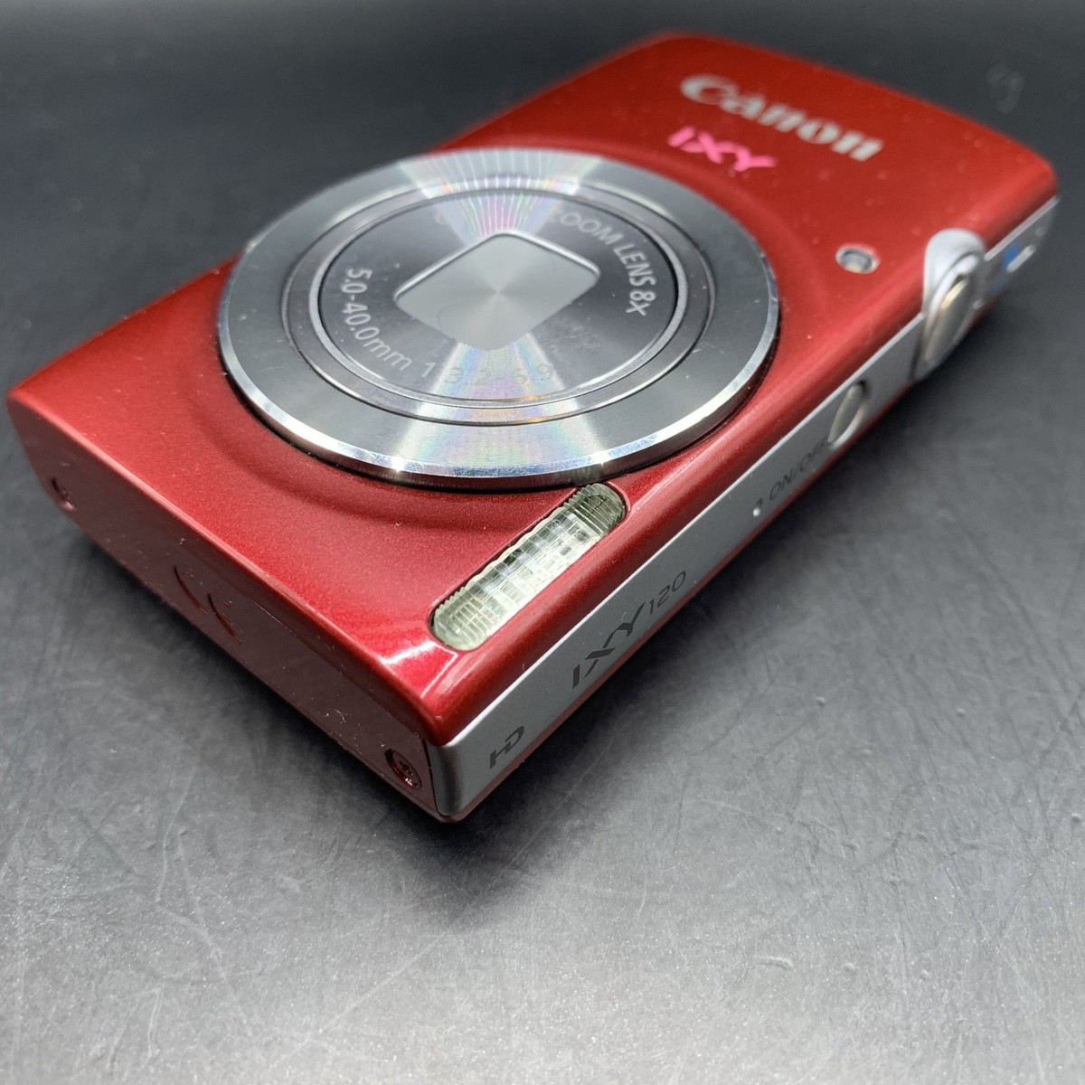 Canon PowerShot Elph 135 IXY 120 Red Compact Digital Camera