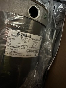 NEW  TRANE MOT01827 ; MOTOR HVAC  , 1HP 460 VOLT 3 PHASE  / GENUINE OEM