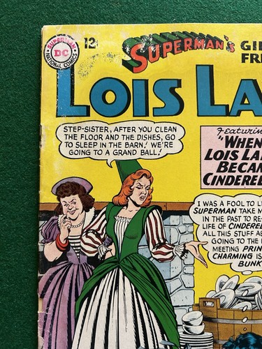 Superman's Girl Friend, Lois Lane #48 DC Comics 4/1964 Vg nice cinderella Story! - Picture 2 of 16