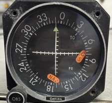 Collins IND-351A NAV/GS Indicator P/N 622-4478-001