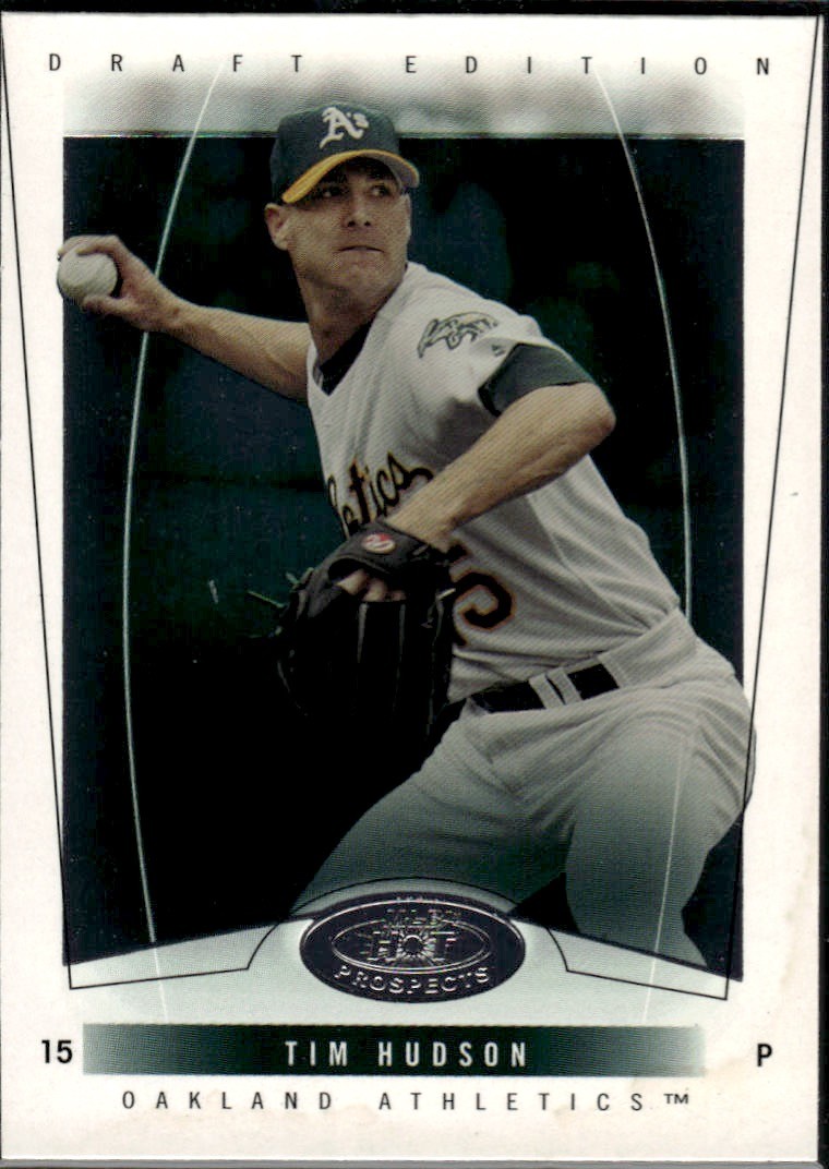 Tim Hudson 2004 Fleer Hot Prospects Draft Edition Oakland Athletics #33