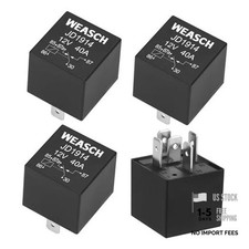 Pack JD191Car Relay, 12V0/30A, 5 Pin SPDT, Automotive Switches and Starters, 4