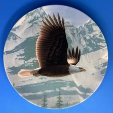 The Bald Eagle Plate by Artist Daniel Smith for Edwin M Knowles China Company