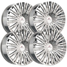 Set Of 4 Cavallo Clv-48 20x8.5 5x4.55x120 35mm Nano Chrome Wheels Rims Set Of 4 Cavallo Clv-48 20x8.5 5x4.55x120 35mm Nano Chrome Wheels Rims