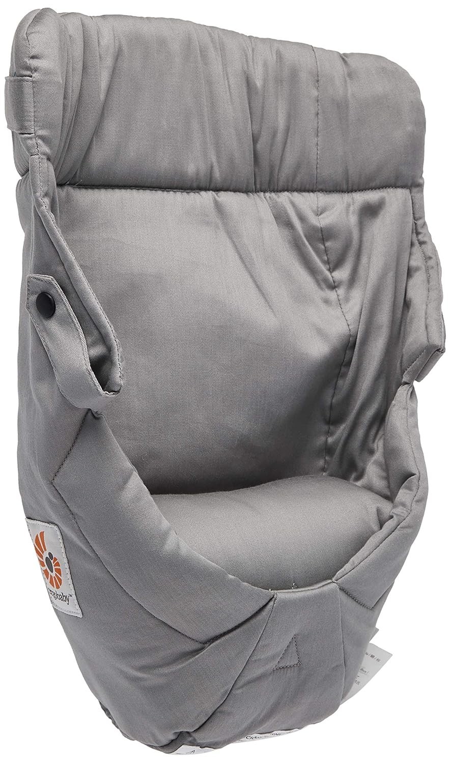 Ergobaby Easy Snug Infant Insert For Baby Carrier Premium Cotton , Grey