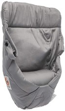 Ergobaby Easy Snug Infant Insert For Baby Carrier Premium Cotton , Grey