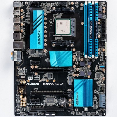 ASRock 990FX Extreme6 AM3+ ATX Motherboard 16GB DDR3 AMD FX-6350 NVMe M.2